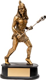 LSPR-8NA Native American Lacrosse Resin Figure